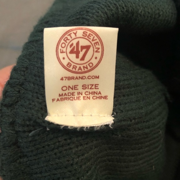 Texas Stars Hockey Beanie Cap with Top Poof - Picture 4 of 6